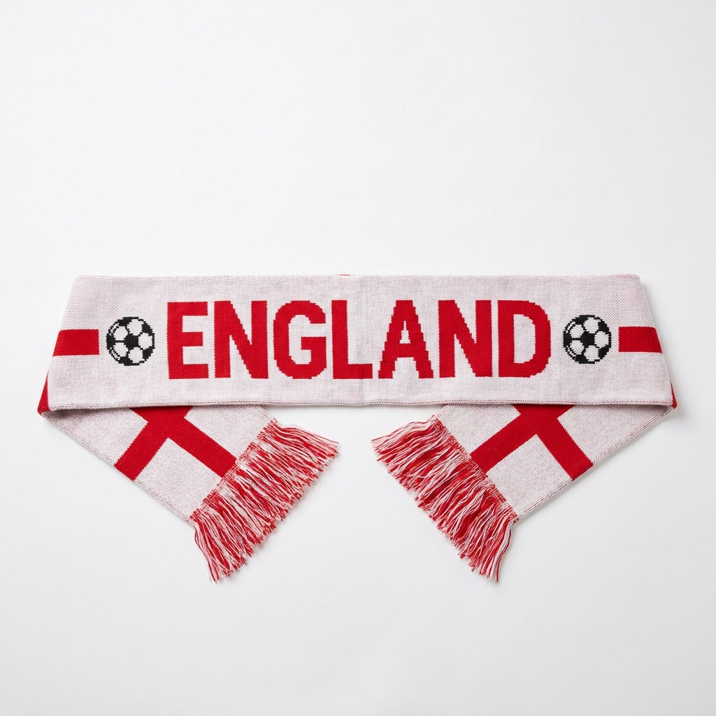 England supporter scarf