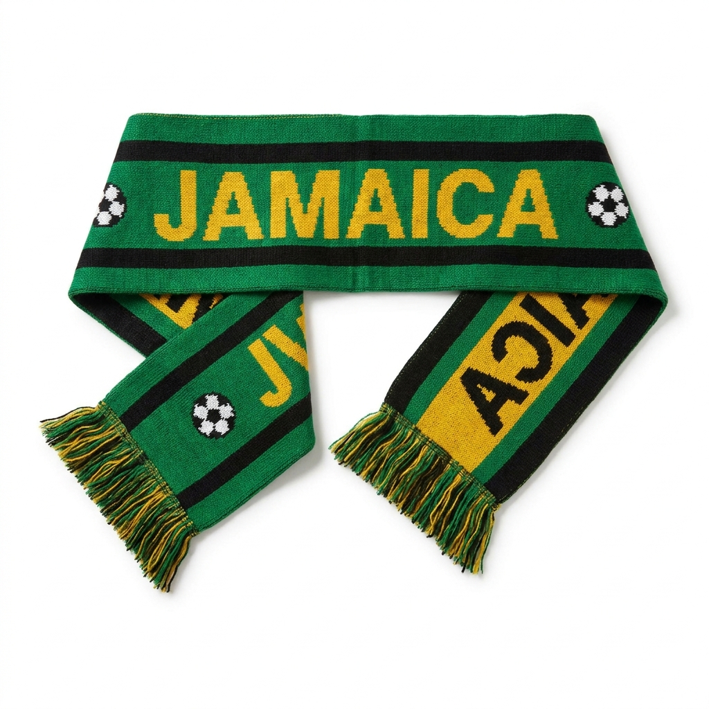 Jamaica supporter scarf
