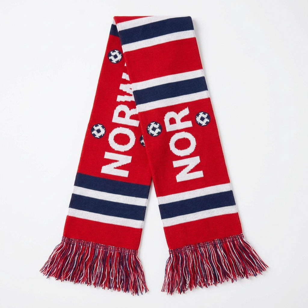 Norway supporter scarf