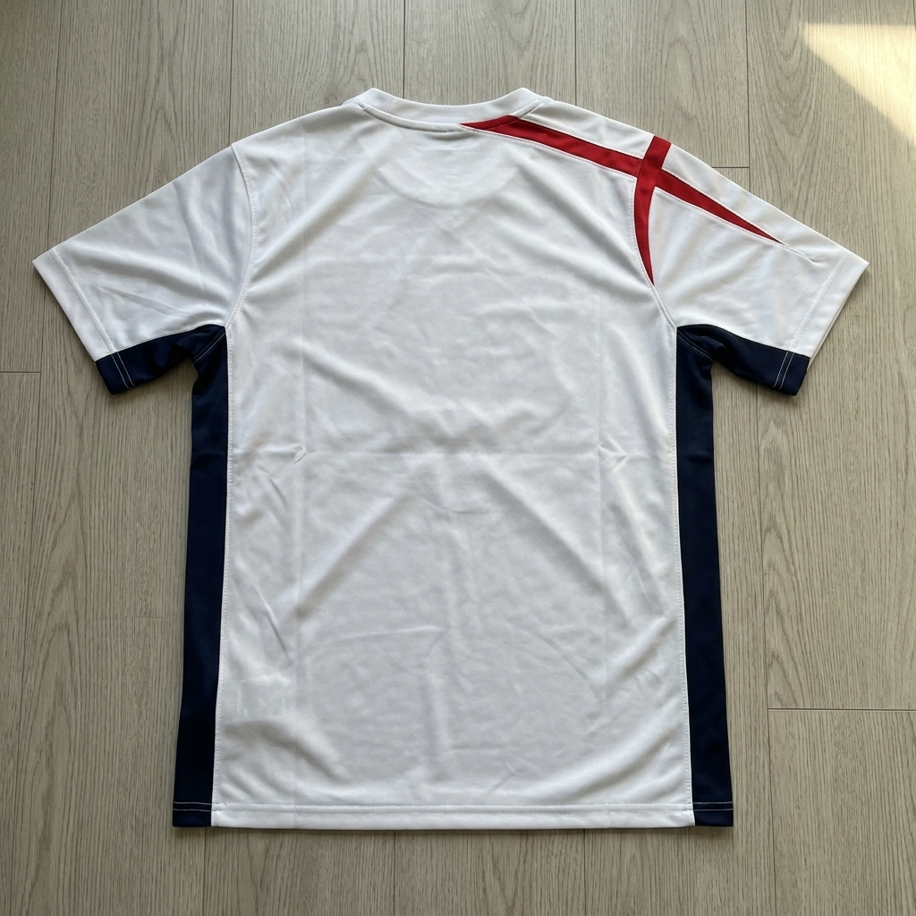 England 2026 fan jersey back view