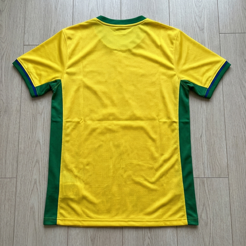 Brazil 2026 fan jersey back view